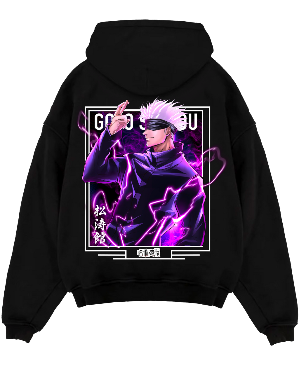 Morukai "Satoru Gojo x Purple Lightning" Jujutsu Kaisen Unisex T-Shirt