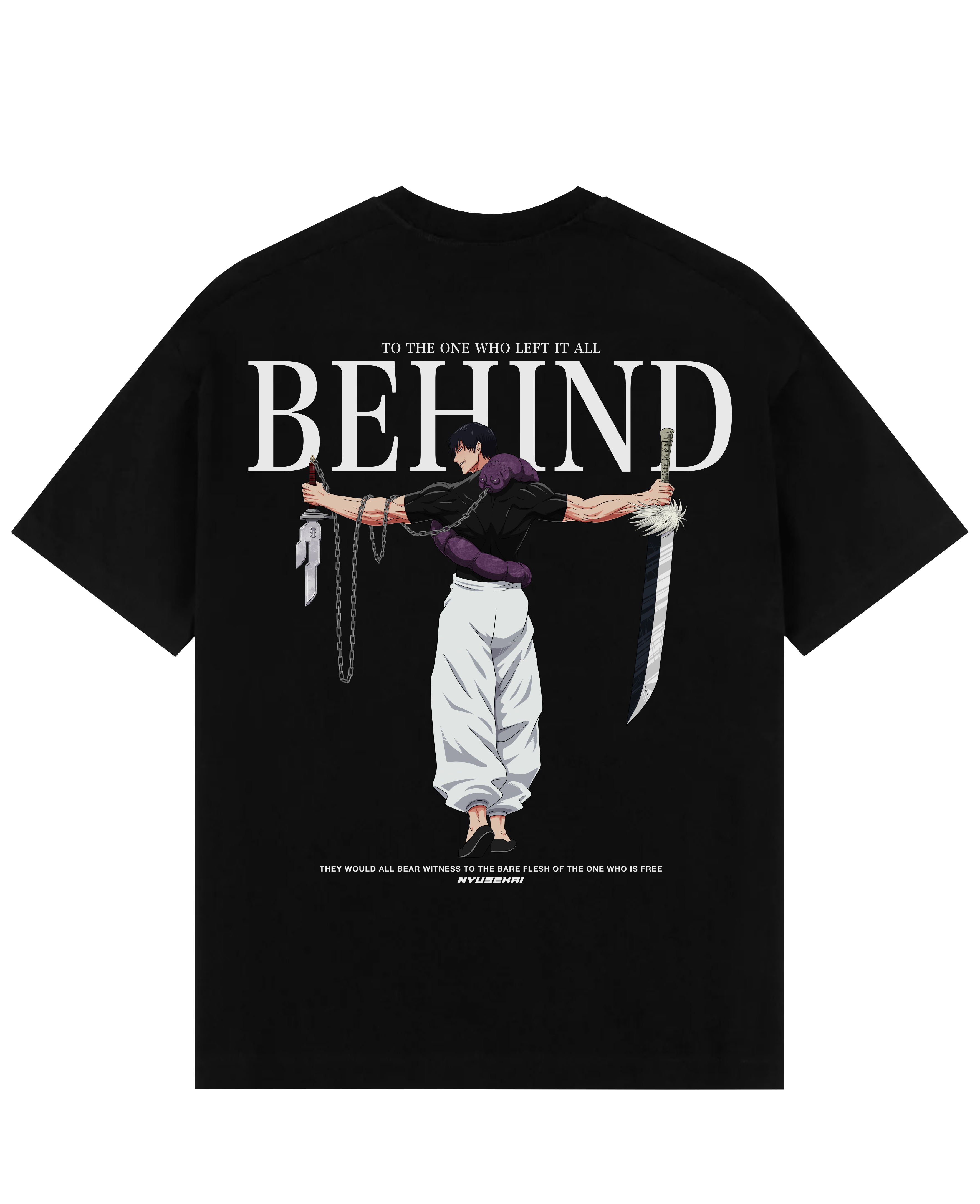 Morukai "Toji Fushiguro To the One Who Left It All Behind" Jujutsu Kaisen Unisex T-Shirt