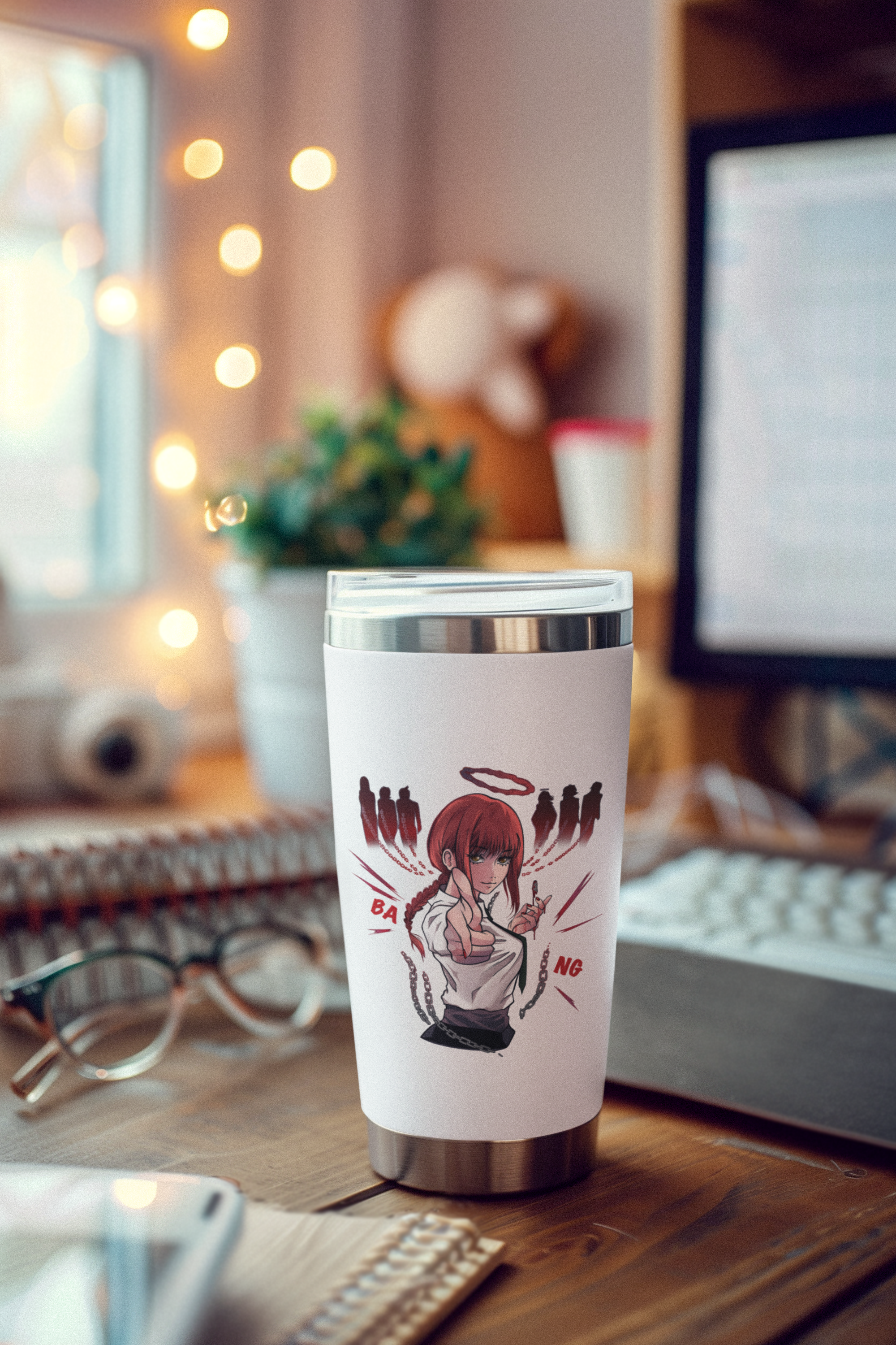 Morukai "Makima X bang - Chainsaw Man Tumbler