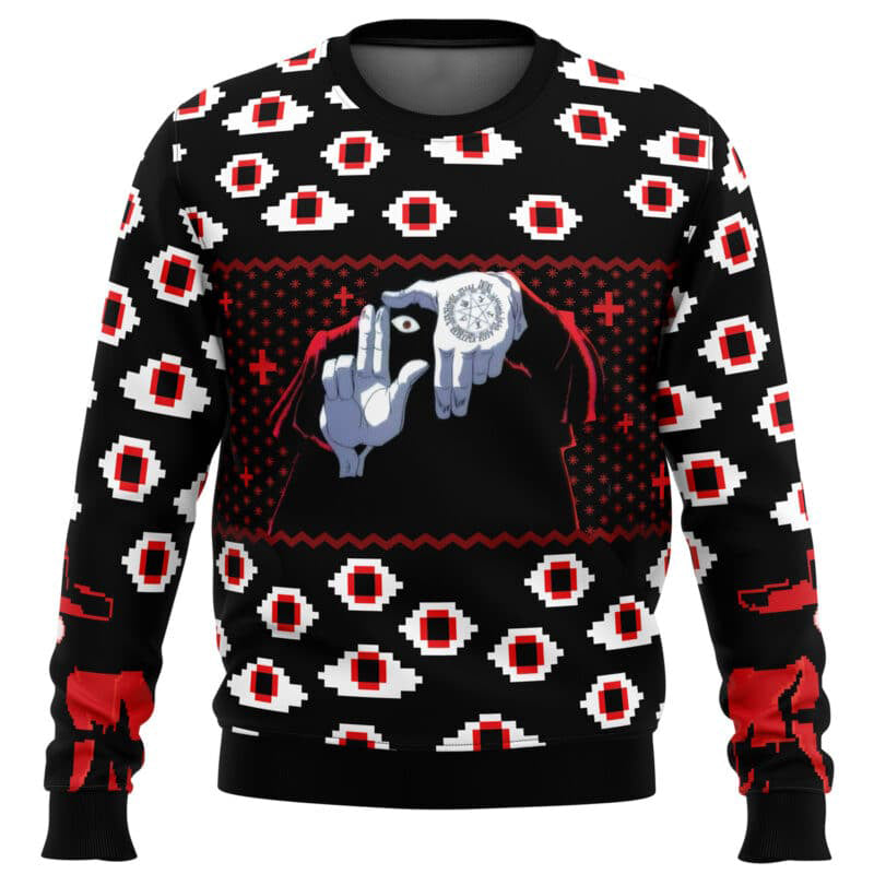 Morukai "Alucard Eyes Hellsing Ugly Sweater