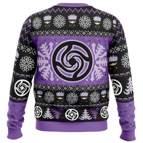 Morukai "Chibi Satoru Gojo" Jujutsu Kaisen Ugly Sweater
