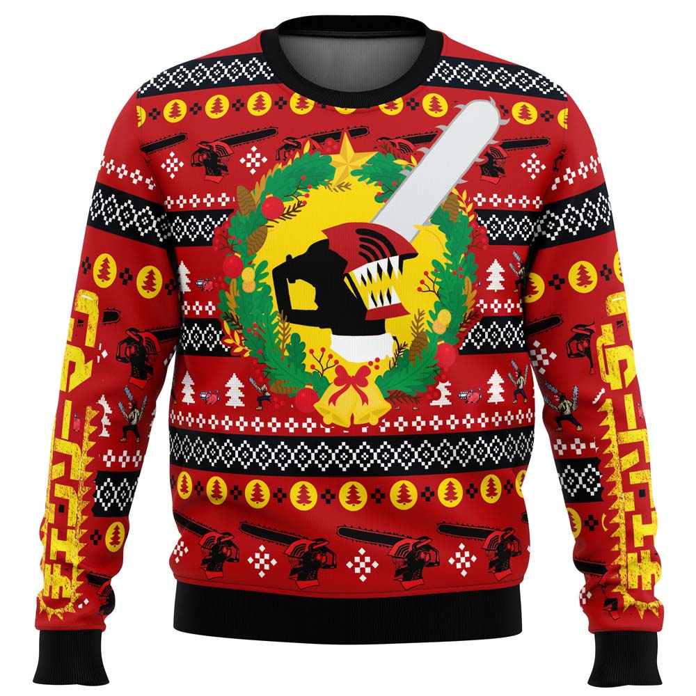 Morukai "Christmas Dream Chainsaw Man Ugly Sweater