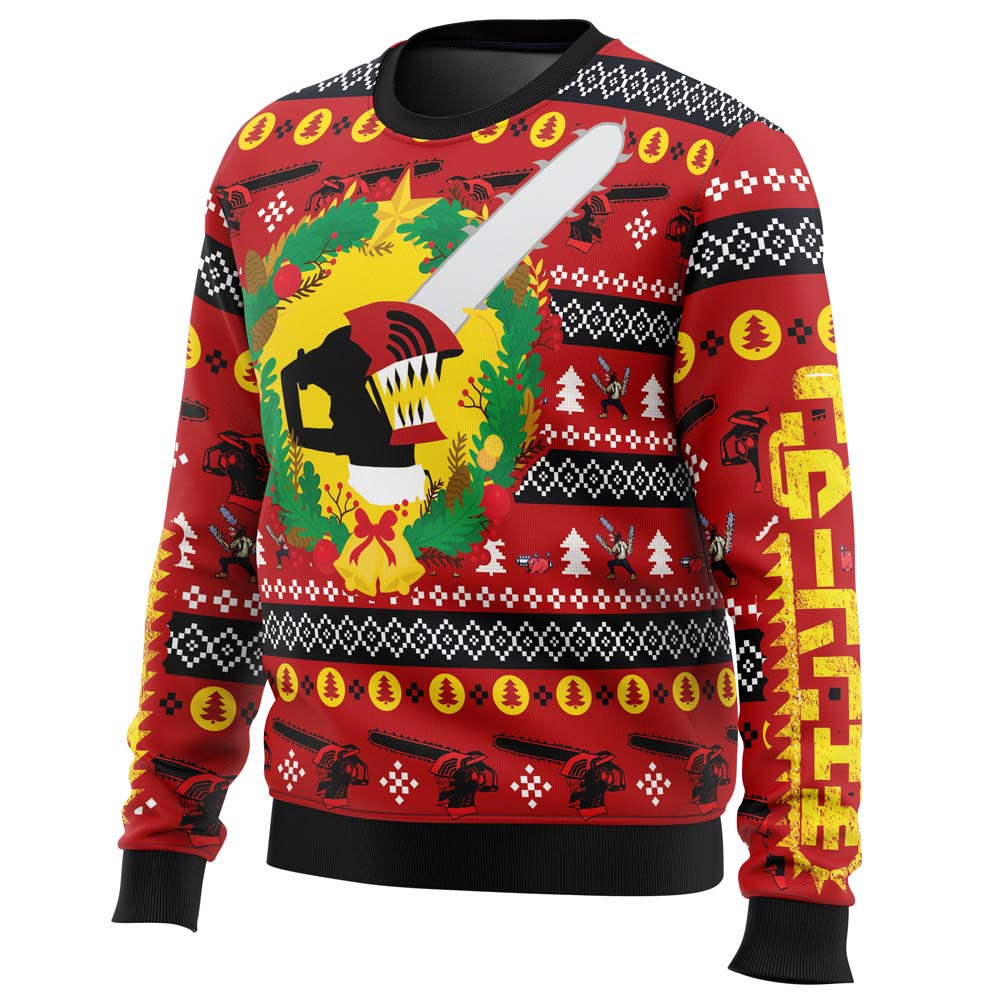 Morukai "Christmas Dream Chainsaw Man Ugly Sweater