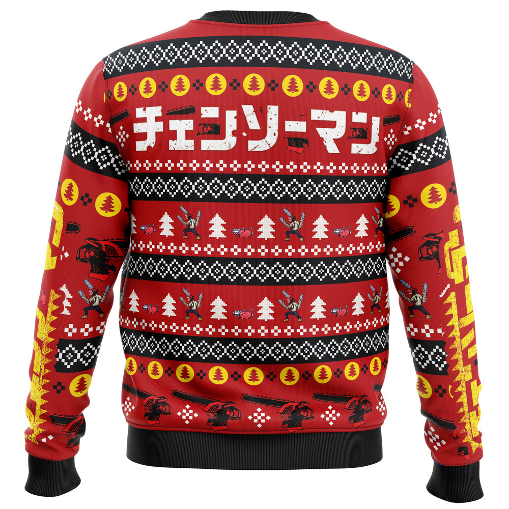 Morukai "Christmas Dream Chainsaw Man Ugly Sweater