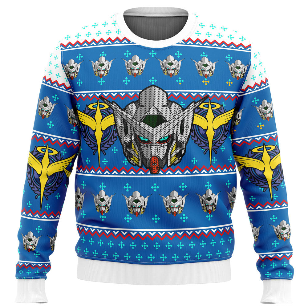 Morukai "Gundam Helmet Ugly Sweater