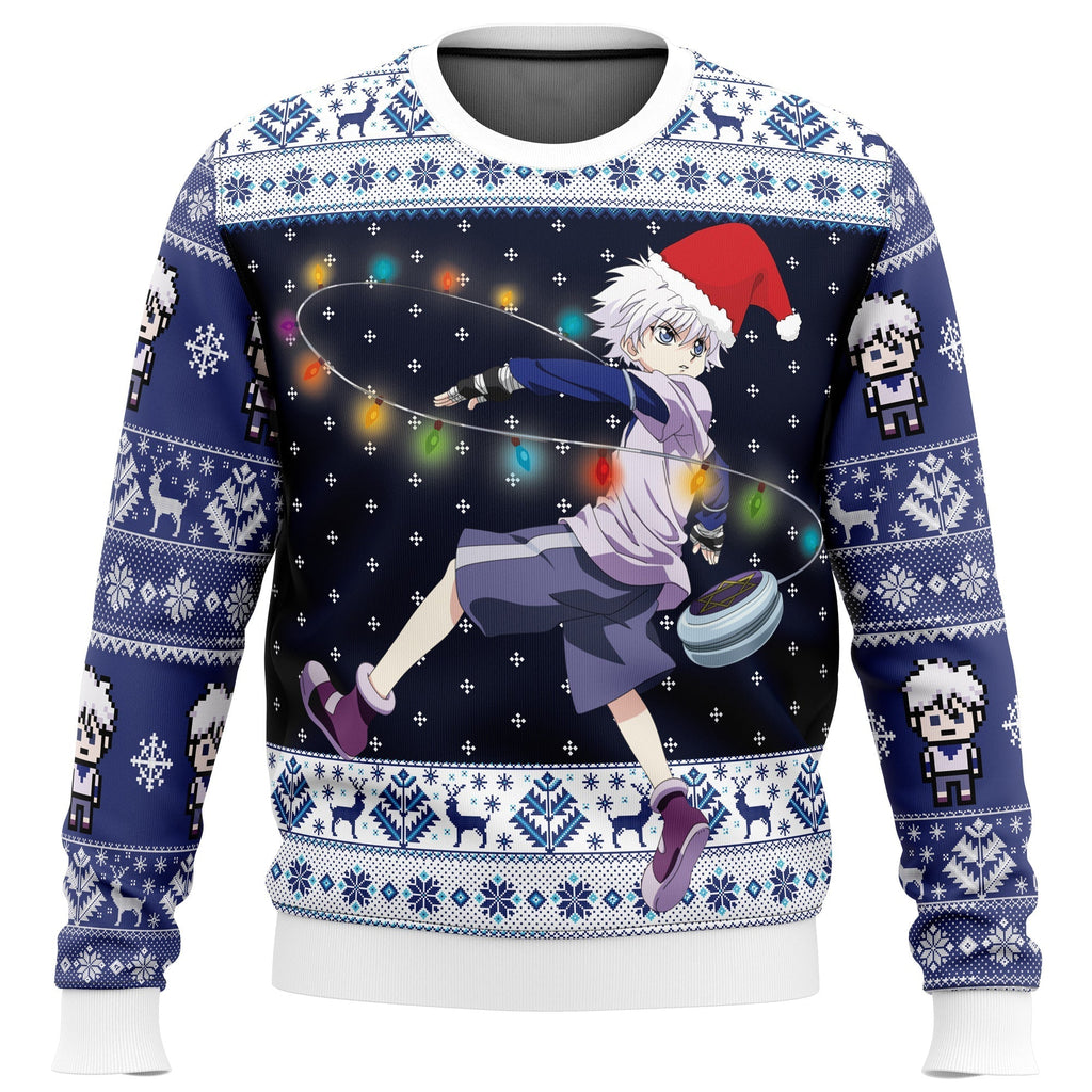 Morukai "Killua Zoldyck v2 Hunter X Hunter Ugly Sweater