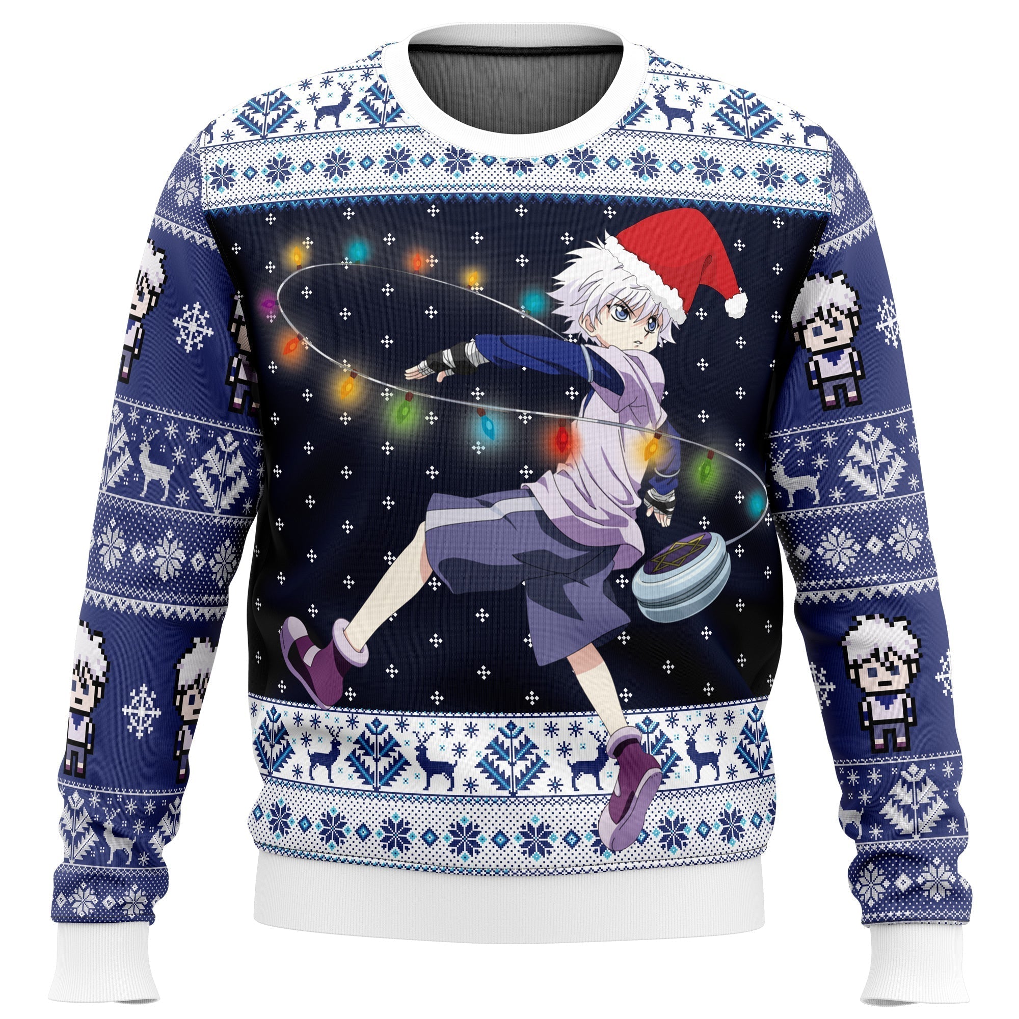 Morukai "Killua Zoldyck v2 Hunter X Hunter Ugly Sweater