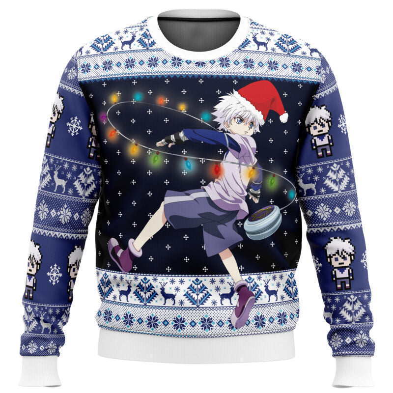 Morukai "Killua Zoldyck v2 Hunter X Hunter Ugly Sweater