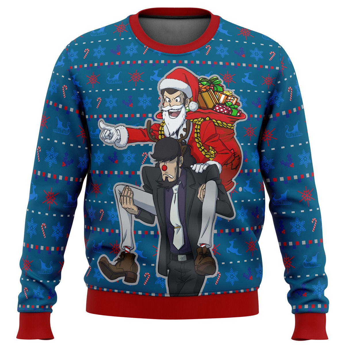 Morukai "Lupin the 3rd Run Run Rudolph Ugly Sweater