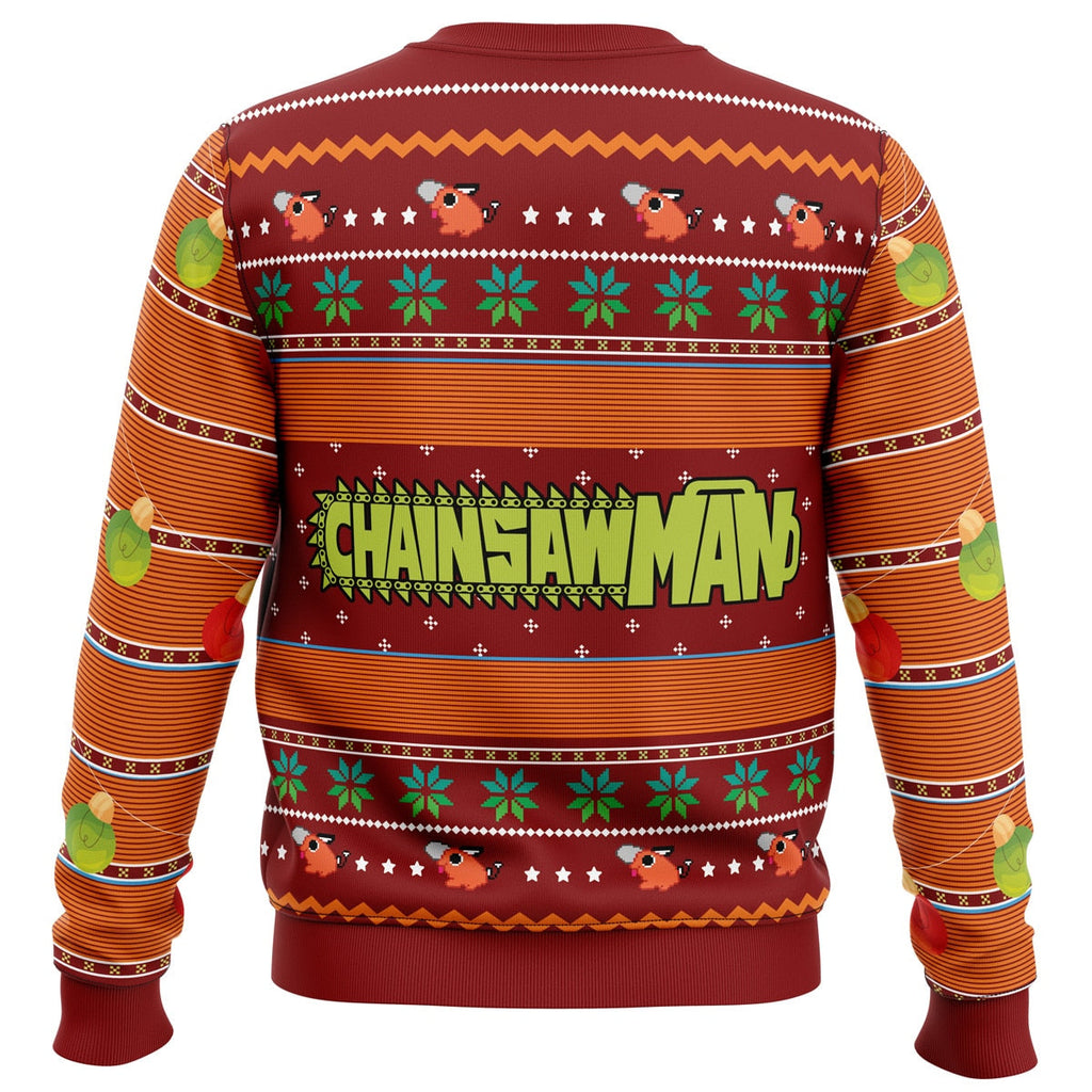 Morukai "Pochita Chainsaw Man Ugly Sweater