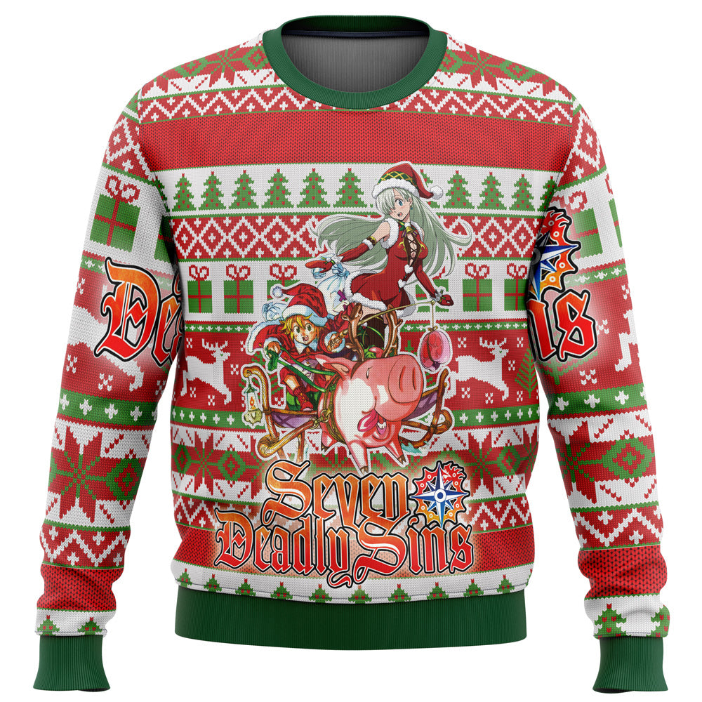 Morukai "Meliodas & Elizabeth" The Seven Deadly Sins Ugly Sweater