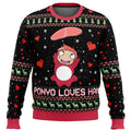 Morukai "Christmas Ponyo Loves Ham" Ponyo Ugly Sweater