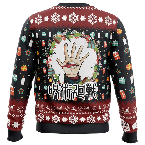 Morukai "Christmas Ryomen Sukuna" Jujutsu Kaisen Ugly Sweater