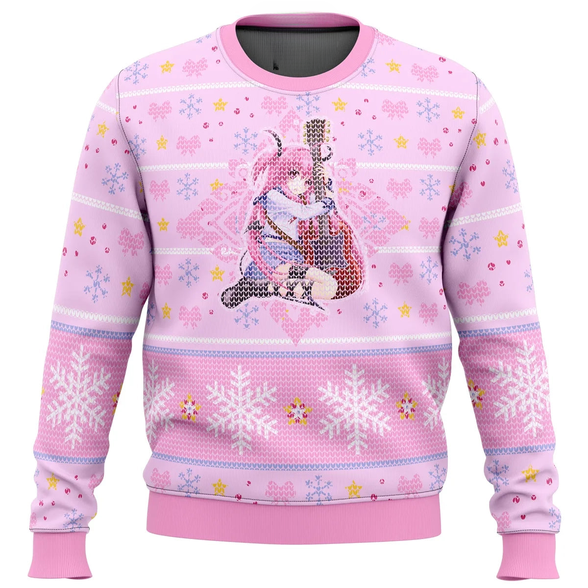Morukai "Angel Beats Yui Loves Guitar Ugly Sweater