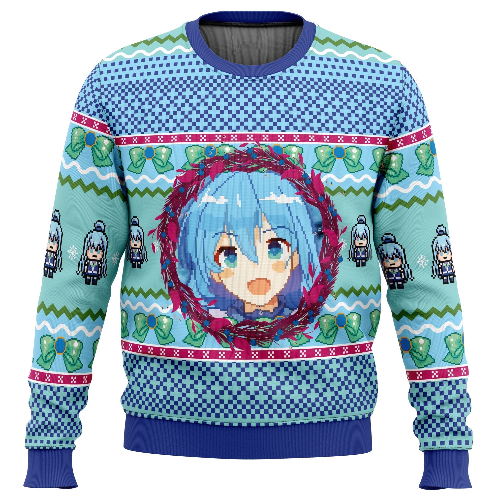 Morukai "Aqua KonoSuba Ugly Sweater