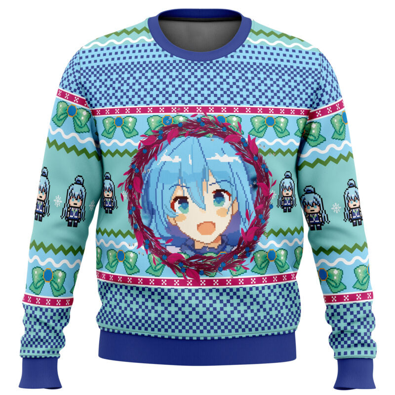 Morukai "Aqua KonoSuba Ugly Sweater