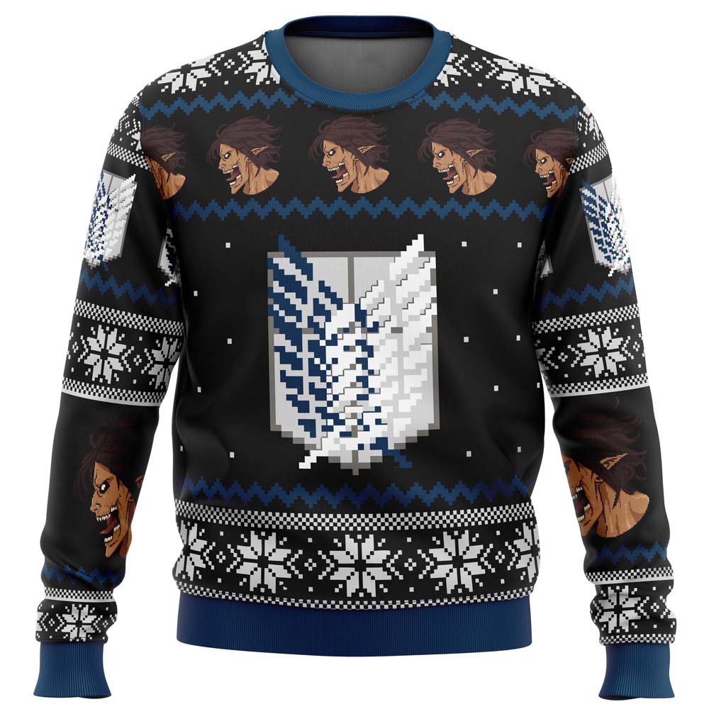 Morukai "Scouting Legion" Attack On Titan Ugly Sweater