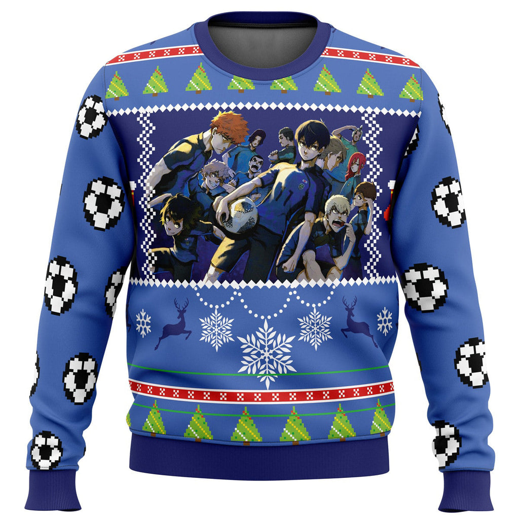 Morukai "Blue Lock Eleven Core" Blue Lock Ugly Sweater