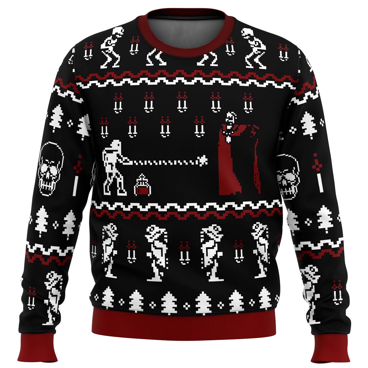 Morukai "Castlevania Classic Game Ugly Sweater