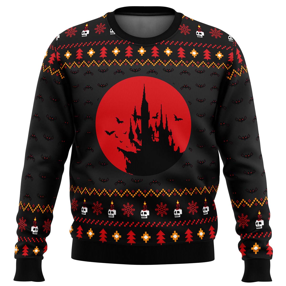 Morukai "Castlevania Creepy Castle Ugly Sweater
