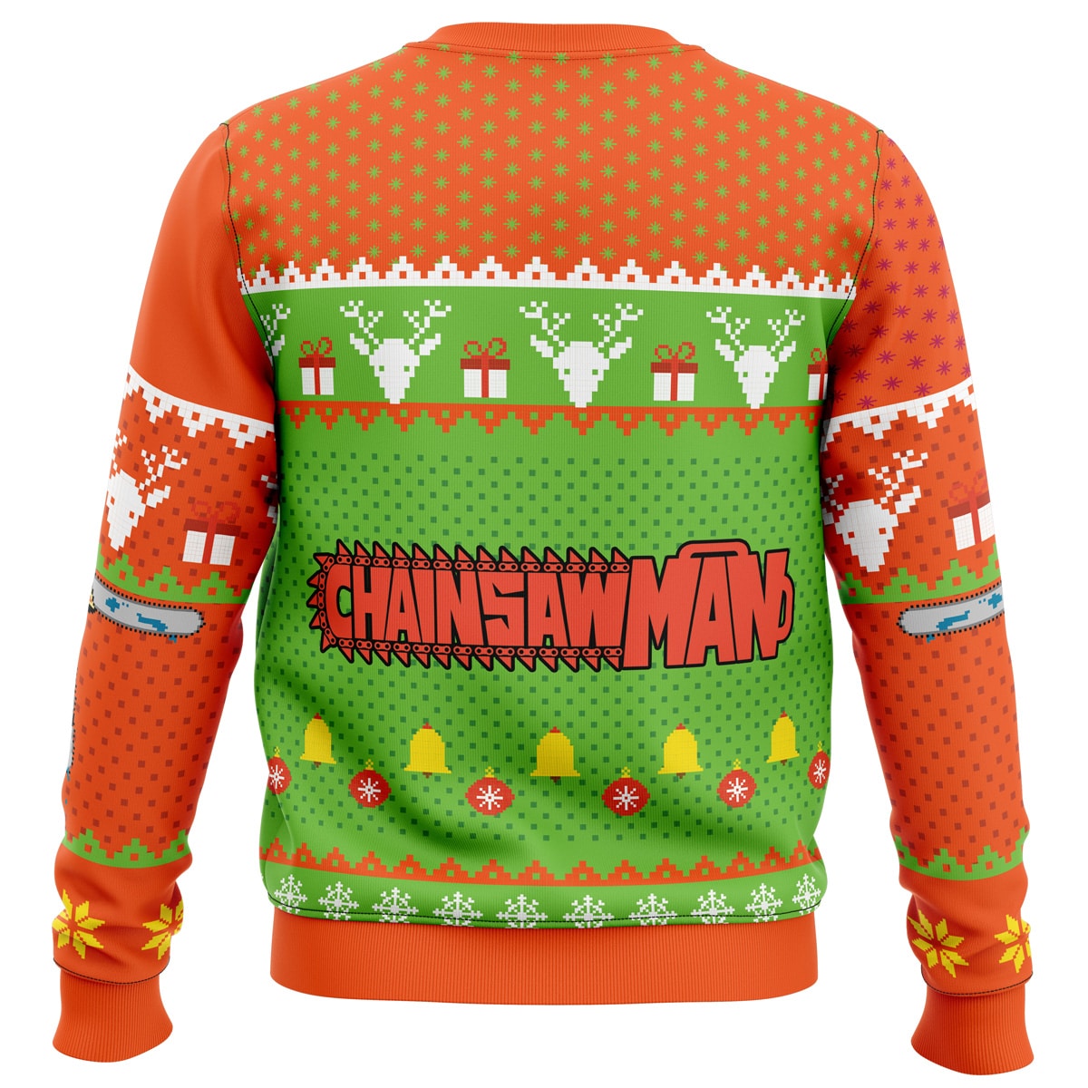 Morukai "Chibi Chainsaw Man Ugly Sweater
