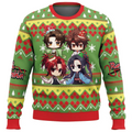 Morukai "Chibi Christmas Rurouni Kenshin Samurai X Ugly Sweater
