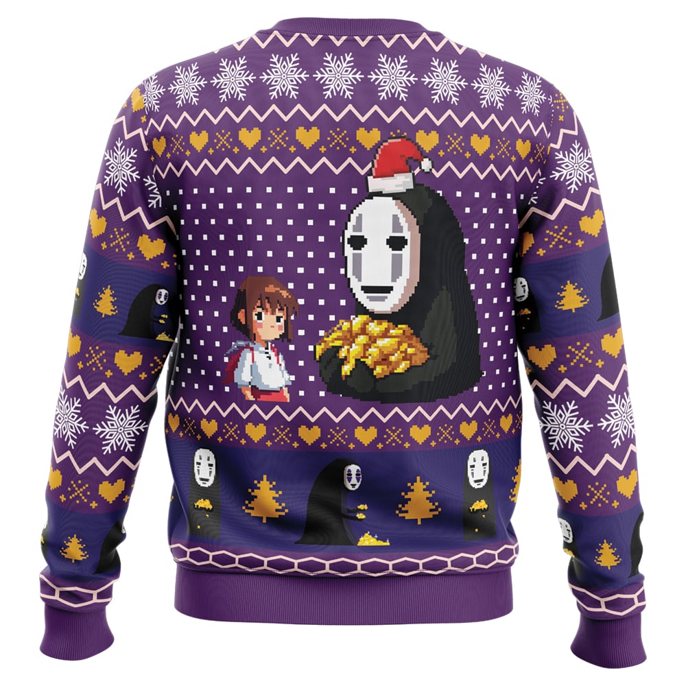 Morukai "Chihiro and No Face Spirited Away Ugly Sweater