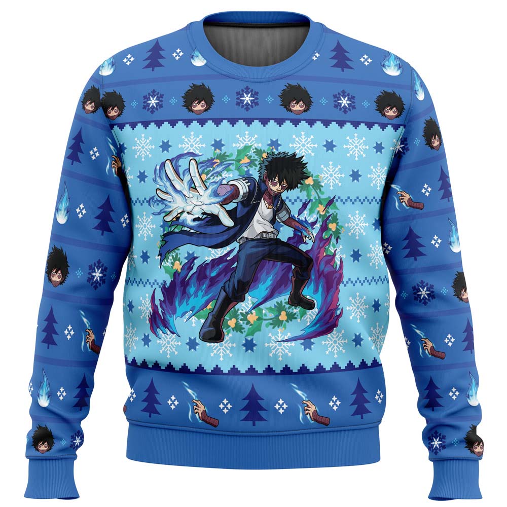 Morukai "Christmas Dabi" My Hero Academia Ugly Sweater
