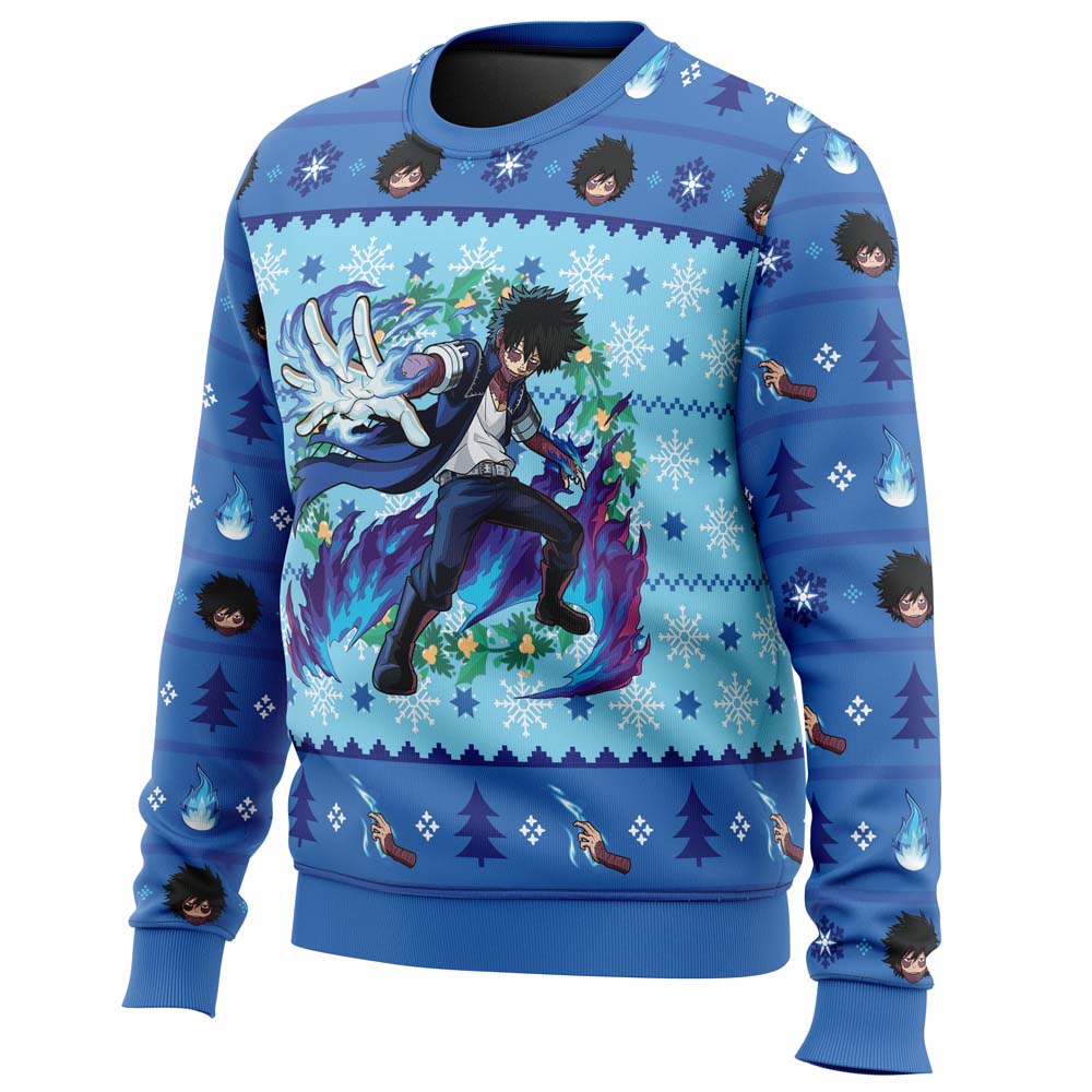 Morukai "Christmas Dabi" My Hero Academia Ugly Sweater