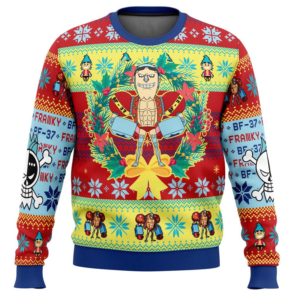Morukai "Christmas Franky One Piece Ugly Sweater