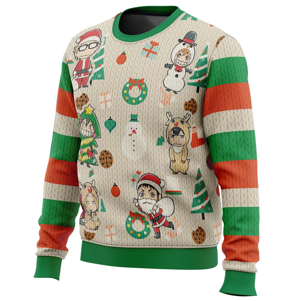 Morukai "Christmas Karasuno High" Haikyu!! Ugly Sweater