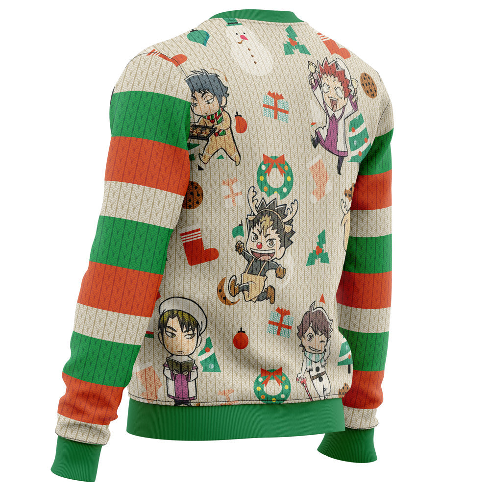 Morukai "Christmas Karasuno High" Haikyu!! Ugly Sweater