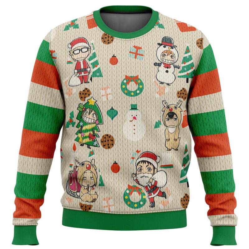 Morukai "Christmas Karasuno High" Haikyu!! Ugly Sweater