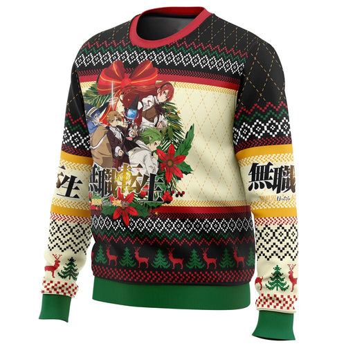 Morukai "Christmas Is Here Mushoku Tensei: Jobless Reincarnation Ugly Sweater