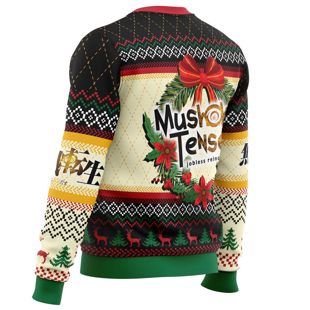 Morukai "Christmas Is Here Mushoku Tensei: Jobless Reincarnation Ugly Sweater
