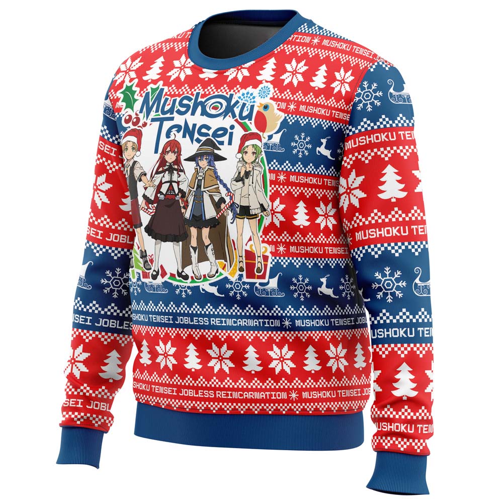 Morukai "Christmas Joy Mushoku Tensei: Jobless Reincarnation Ugly Sweater