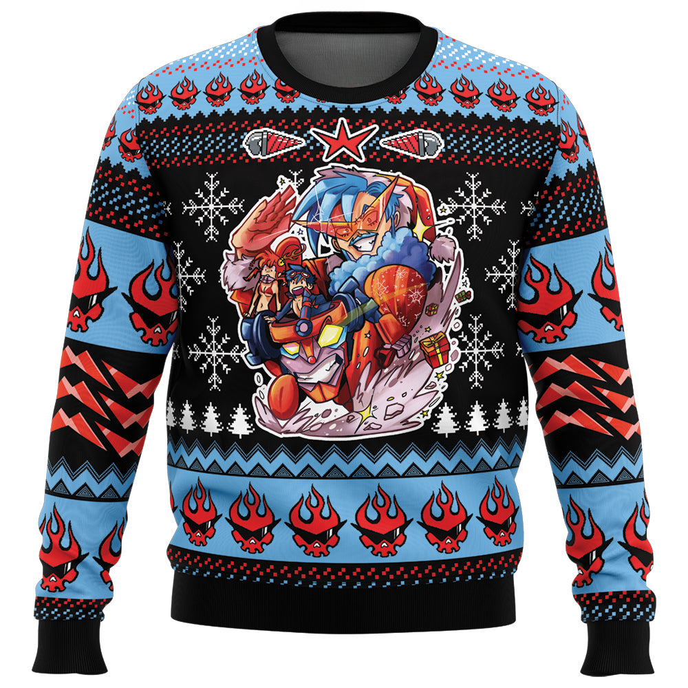 Morukai "Christmas Party Tengen Toppa Gurren Lagann Ugly Sweater