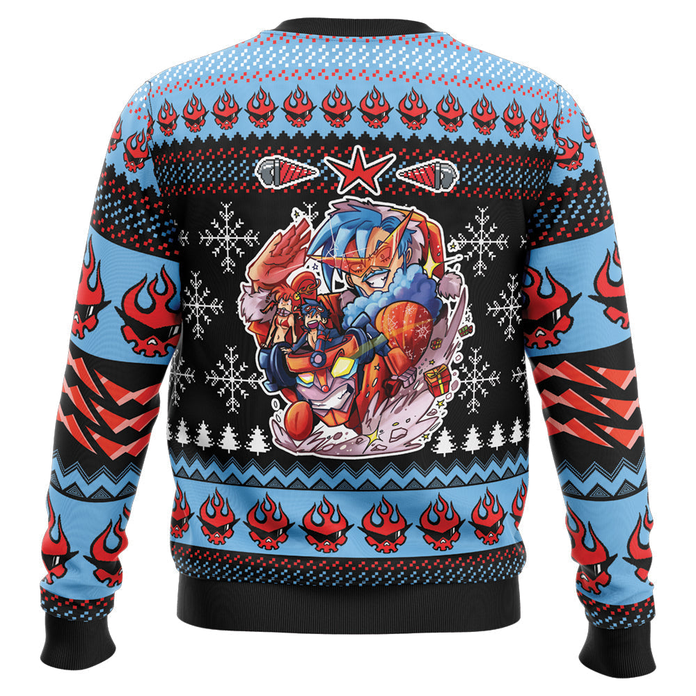 Morukai "Christmas Party Tengen Toppa Gurren Lagann Ugly Sweater