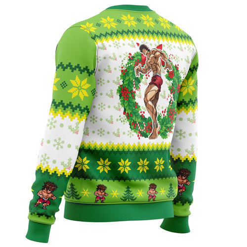 Morukai "Christmas Baki Hanma" Baki Ugly Sweater
