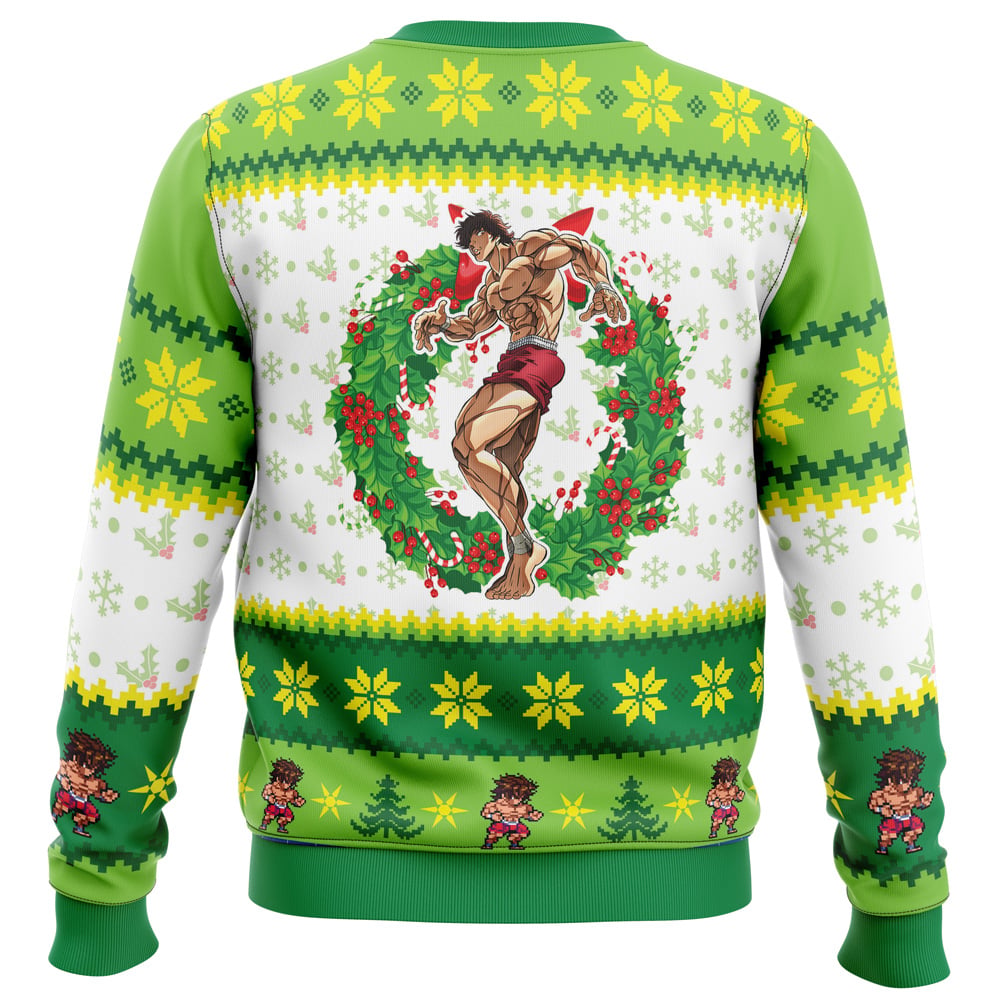 Morukai "Christmas Baki Hanma" Baki Ugly Sweater