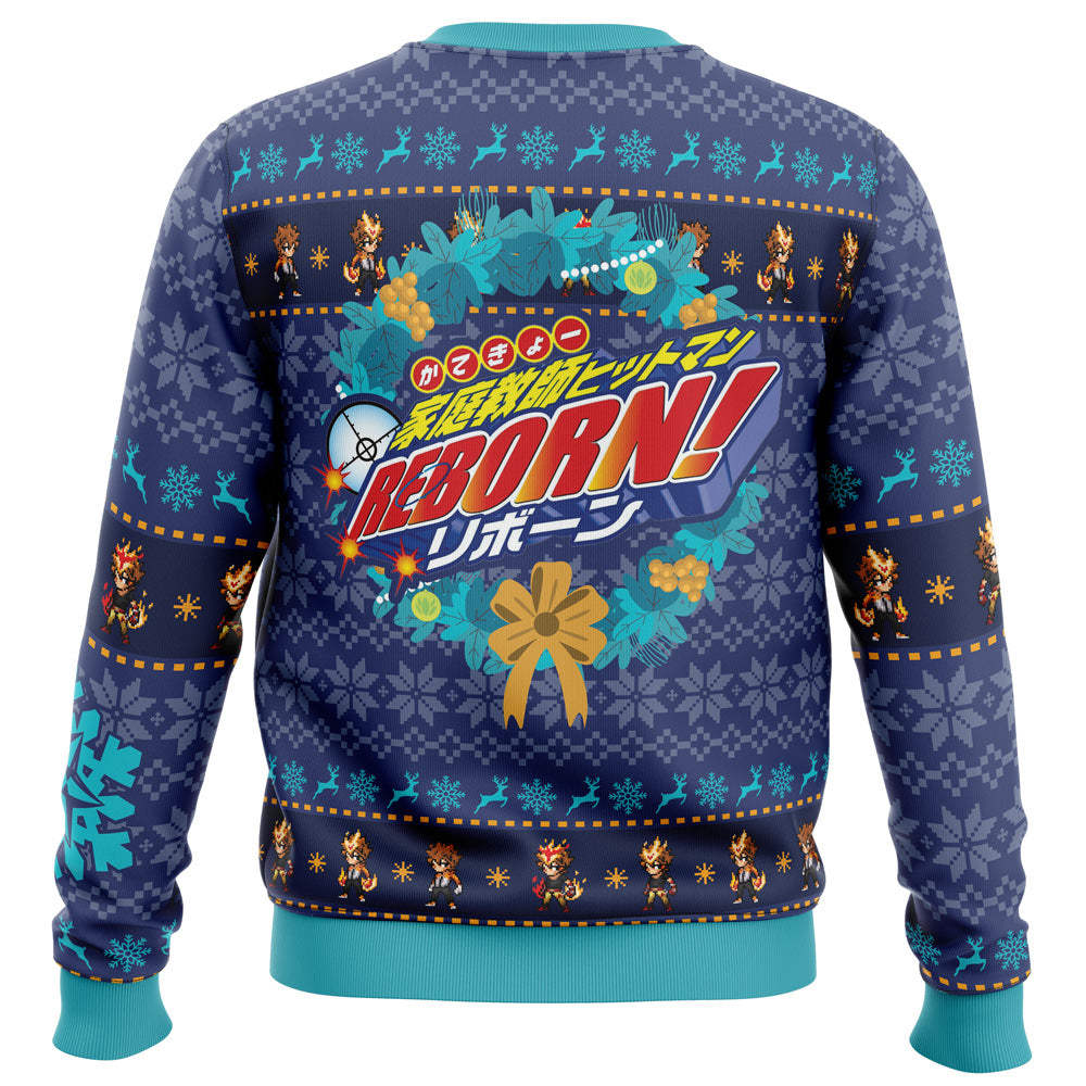 Morukai "Christmas Tsunayoshi Sawada Kateyo Hitman Reborn Ugly Sweater
