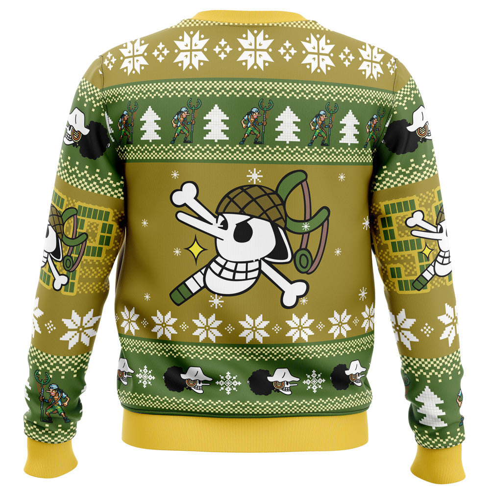 Morukai "Christmas Usopp One Piece Ugly Sweater