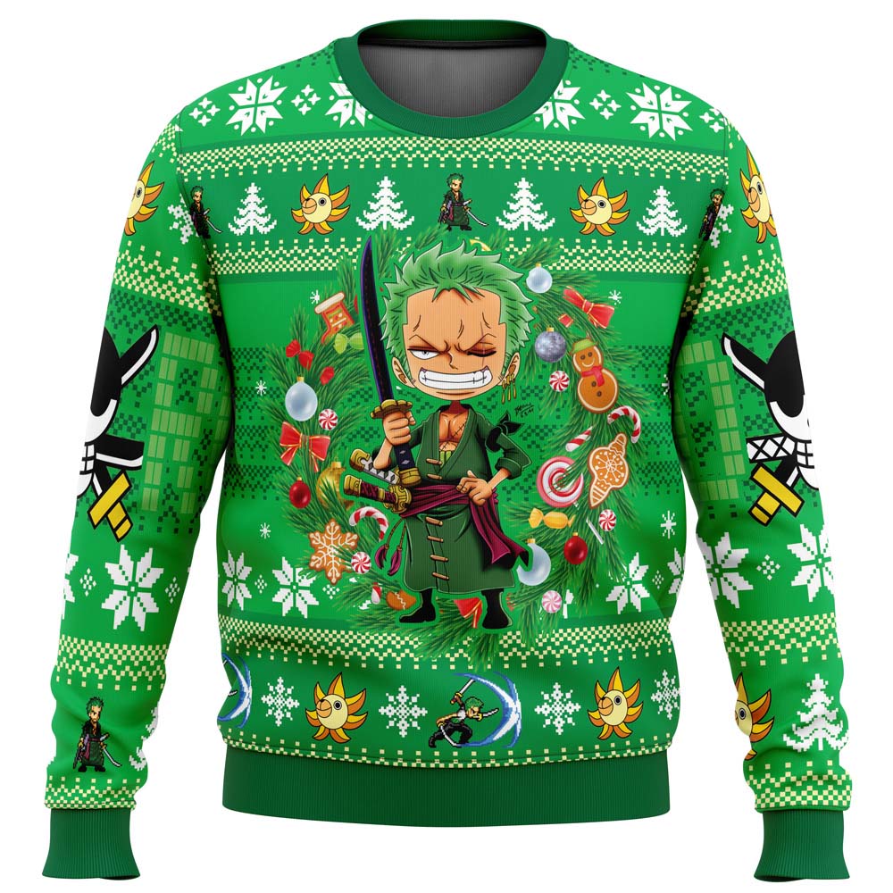 Morukai "Roronoa Zoro" One Piece Ugly Sweater