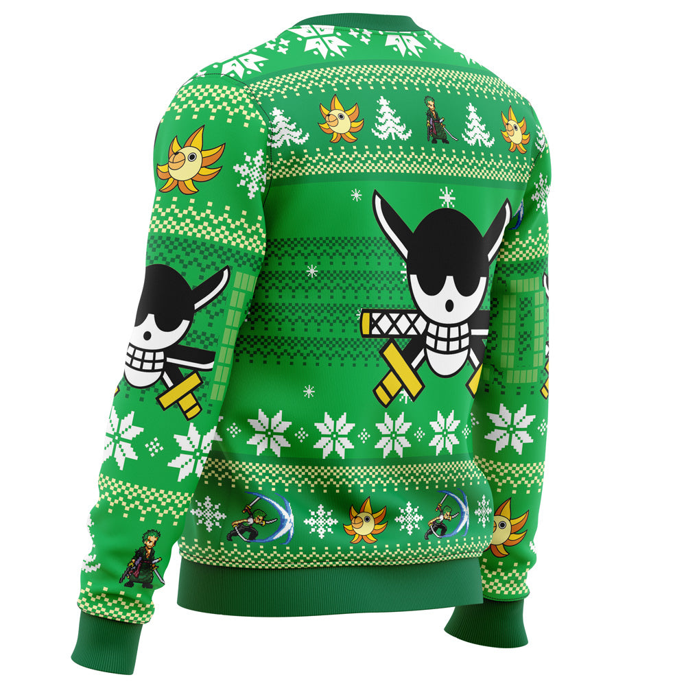 Morukai "Roronoa Zoro" One Piece Ugly Sweater