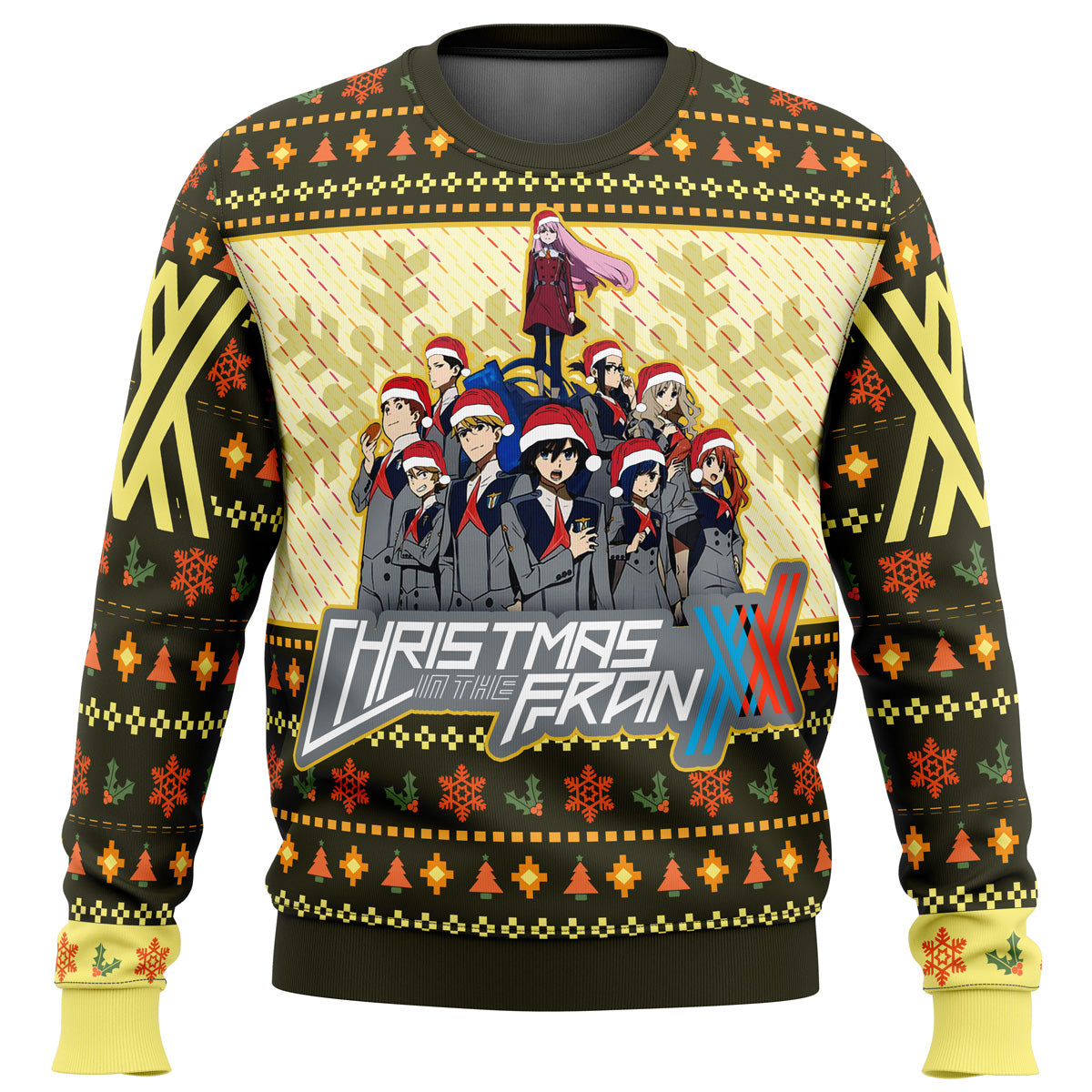 Morukai "Darling in the Franxx Christmas Feels Ugly Sweater