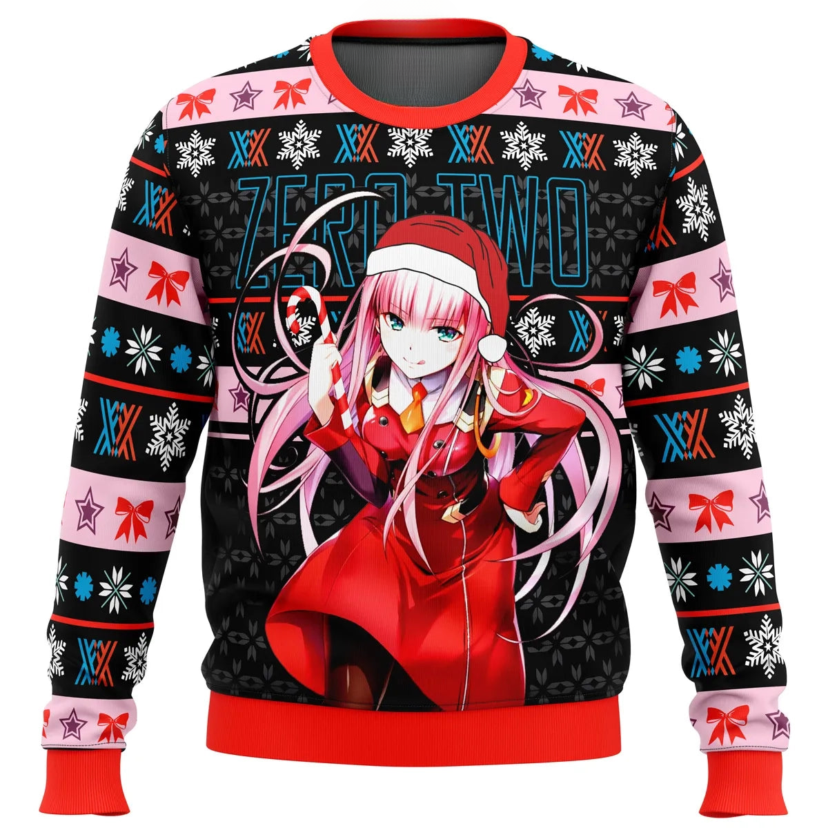 Morukai "Darling in the Franxx Zero Two Ugly Sweater