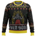 Morukai "Dragonball Z Goku Over 9000 Ugly Sweater