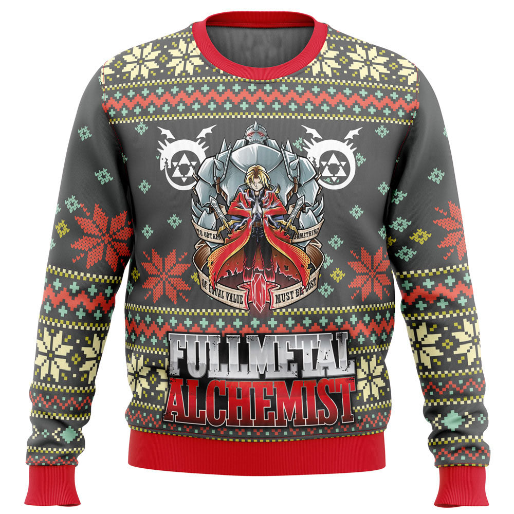 Morukai "Elric Brothers" Fullmetal Alchemist Ugly Sweater