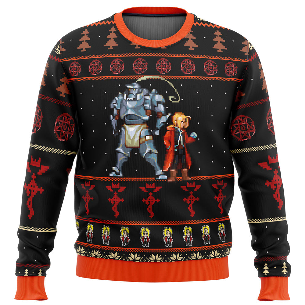 Morukai "Elrics Sprites" Fullmetal Alchemist Ugly Sweater