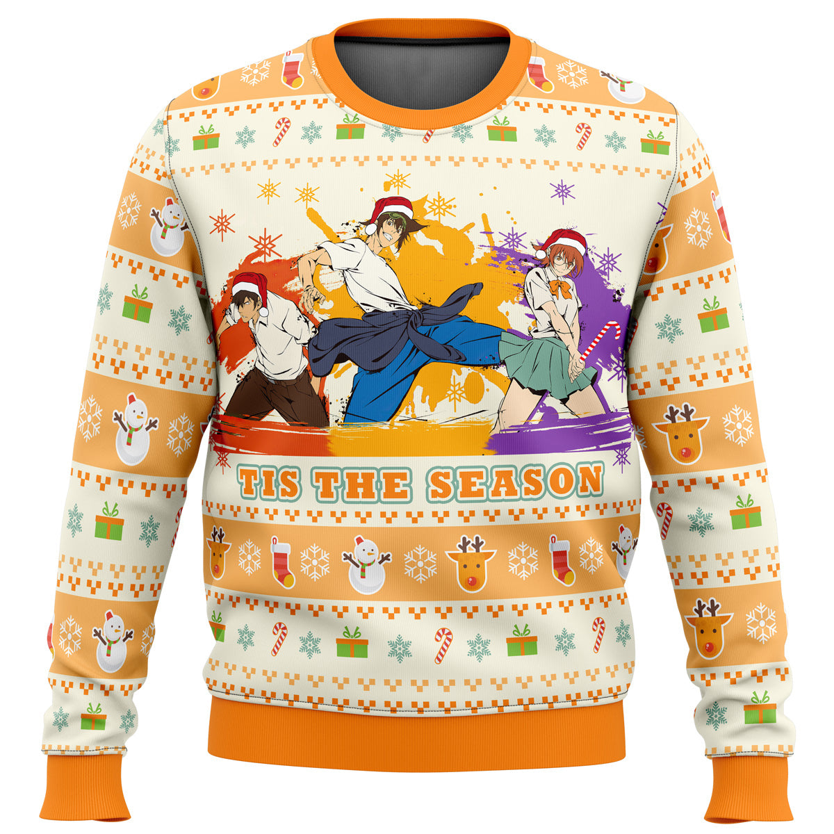Morukai "God of High School Tis the Season Ugly Sweater